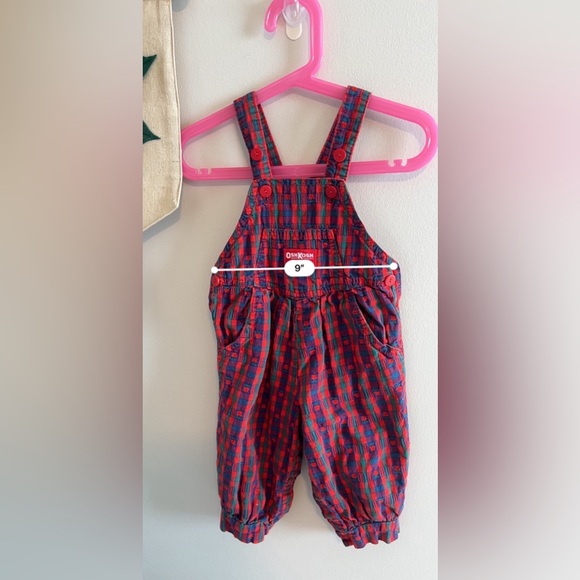 Vintage Oshkosh Apple Overalls (Made in USA) - Picture 4 of 4